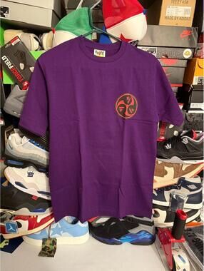 Bape tee Japan culture purple/red Sz S/M